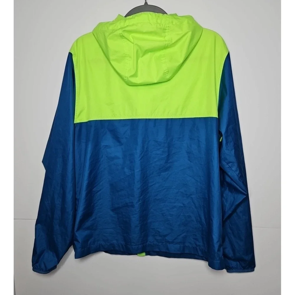 The North‎ Face Mens Cyclone Lightweight Green Blue Jacket Size Medium